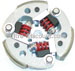 Kupplung 3 Backen aus Kohlefaser von Zocchi f�r Pocket MT4