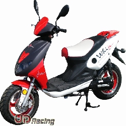 Scooter Viper R1, rot, 50 ccm (2-Takt), Scooter aus China 50 ccm