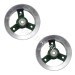 Hinterfelge f�r pocket quad Gr�n/Alu (typ 1)