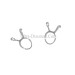 Klammern (2 Stk) f�r Durit � 8 mm f�r Quad Bashan 250 ccm (BS250S-11)