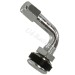 Ventil Winkel f�r Schlauchlose Reifen (Chrom)