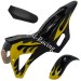 Verkleidung pocket bike cross (Schwarz / Gelb, Typ 1)