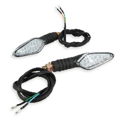 Ein Paar Blinker LED Quad Bashan BS200S-3, Bashan 200cc BS200S3 Teile