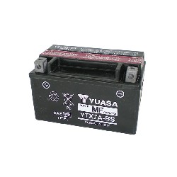 Batterie YUASA fr Baotian Motorroller BT50QT-12, Ersatzteile Baotian BT49QT-12