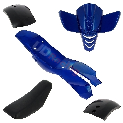 Verkleidung fr pocket quad, blau Typ 2, Pocket quad Teile