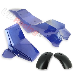Verkleidung fr pocket quad, blau Typ1, Pocket quad Teile
