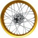 Felge hinten 14', gold, f�r dirt bike (Typ 2)
