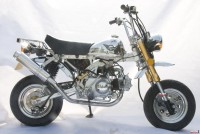 Auspuff verchromt fr Monkey Gorilla 125 ccm Bilder 1