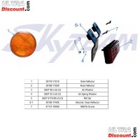 Halterung fr hinteren Reflektor fr Skyteam Skymax Bilder 1