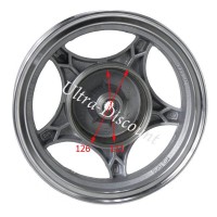 Felge hinten aus Alu fr Skooter Baotian BT49QT-9 Bilder 3