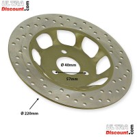Bremsscheibe vorn 220mm fr Skyteam Skymini Bilder 1