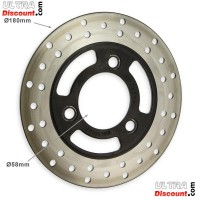 Hintere Bremsscheibe fr Skyteam E-MINI Scooter (180 mm) Bilder 1