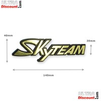 Plastikaufkleber mit SkyTeam-Logo fr ZB PBR Tank Bilder 1