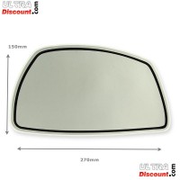 GRAUER Aufkleber fr Skymini Tank (links) Bilder 1