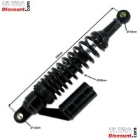 Stodmpfer hinten Tuning mit Gasdruck fr Dax (schwarz) Bilder 1