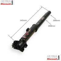 Gabelholme FASTACE 645mm, 12mm Radachsen - Schwarz Bilder 1
