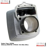 Zylinder fr Quad Shineray 200 ccm STIIE, STIIE-B 163FML (63mm) Alu Bilder 2