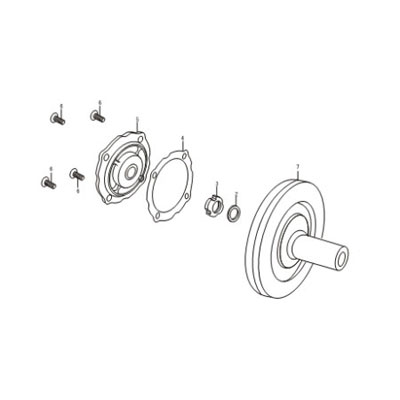 Dichtung fr Magnetlfilter der Dax-Motoren 50-125 ccm