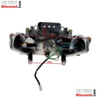 Rcklicht fr Motorroller Baotian BT49QT-9 Bilder 2