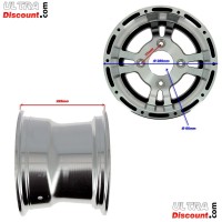 Alufelge hinten fr Quad Shineray 250ST-9E Bilder 1