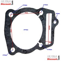Fudichtung fr Quad Shineray 250ST-9C (Motor 172MM) Bilder 1