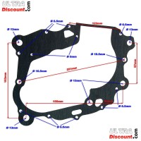Motorgehusedichtung fr Shineray 250ST-9E-STIXE (Zongshen 167MM) Bilder 1