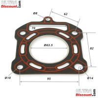 Dichtungssatz fr Motor 200 ccm mit Wasserkhlung Bilder 1