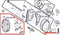 Zylinderkopfdeckel komplett 125ccm fr Dax Skyteam Bilder 1