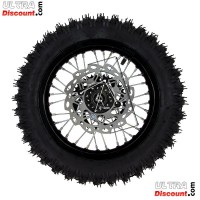 Rad hinten komplett 12', schwarz, fr dirt bike AGB29 Bilder 1