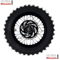 Rad hinten komplett 12', schwarz, fr dirt bike AGB29 Bilder 2