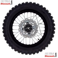 Rad hinten komplett 14', schwarz, fr dirt bike AGB30 Bilder 1