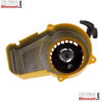 Anlasser aus Aluminium + Aluritzel fr pocket bike Gelb Bilder 1