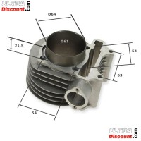 Motor Kit 180cc fr China Motorrollers GY6 125-150ccm GY6 - 4-takt Bilder 1