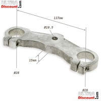 Gabelbrcke fr pocket bike MTA4 Bilder 1