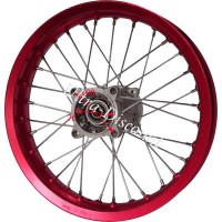 Felge hinten 14', rot, fr dirt bike AGB30 (:12mm,Typ 4) Bilder 2