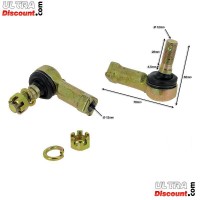 Spurstangenkpfe + Schraubenmuttern fr Shineray Quads 300ST-4E Bilder 1