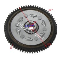 Kupplung komplett fr PBR Motor 50ccm Bilder 1