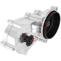 Reduziergetriebe Chrom doppelt Kette fr pocket bike cross (6.5mm) Bilder 1