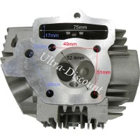 Zylinderkopf 110 ccm (1P52FMH 52.4mm) fr Kinder ATV Teile Bilder 2