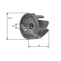 Flgelrad Wasserpumpe fr Quad Shineray 300 ccm (XY300ST-5E) Bilder 1