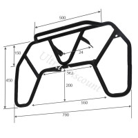 Gepcktrger fr Quad Shineray 300 ST-4E Bilder 1