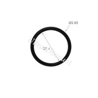 O-ring Gehusedeckel links Quad Shineray 250ST-9E Bilder 1