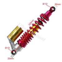 Stodmpfer Hinten dirt bike (Modell 12, Wei) 265 mm-12 Bilder 1
