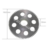 Ritzel fr Getriebe Quad Shineray 300 ccm (67 Z) Bilder 2