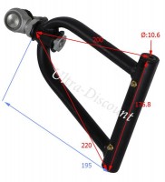 Querlenker oben links fr Quad Bashan 200ccm (BS200S-3) Bilder 1