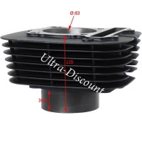 Zylinder fr Quad Shineray 350 ccm Bilder 1