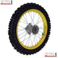 Rad vorn 14'', gold, fr dirt bike AGB29 Bilder 1