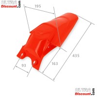 Verkleidung  dirt bike 125 bis 250ccm ( rot ) Bilder 3