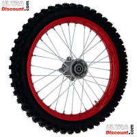 Rad vorn 17'', fr dirt bike AGB 30 - Rot Bilder 1