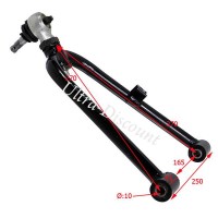 Oberer Querlenker rechts fr Quad 300 Shineray ST-4E Bilder 1